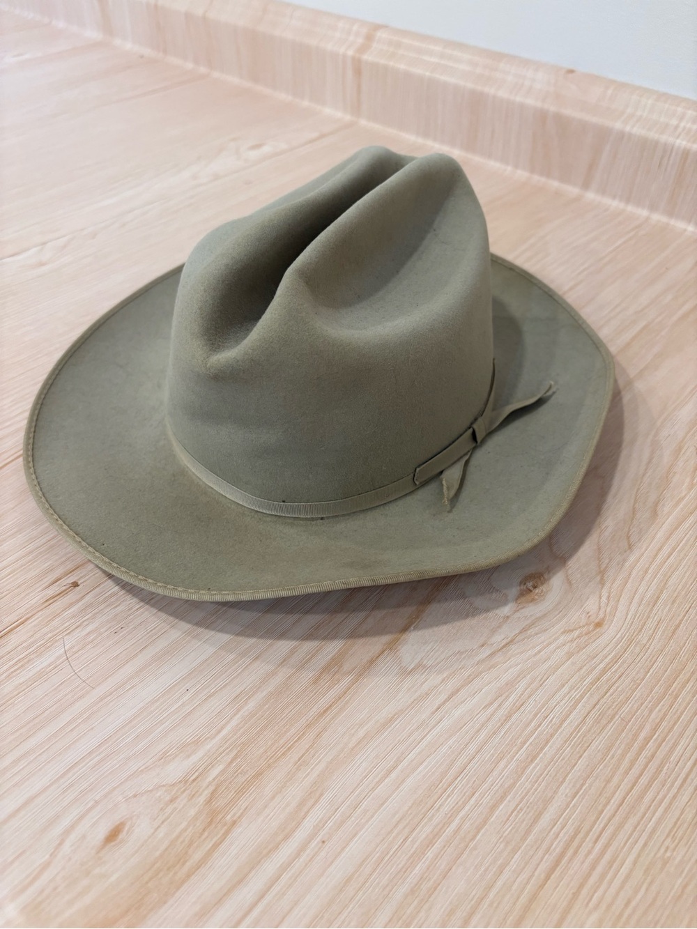 Stetson Wide-Brim Felt Fedora Hat